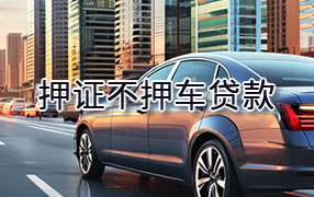 平凉押证不押车贷款